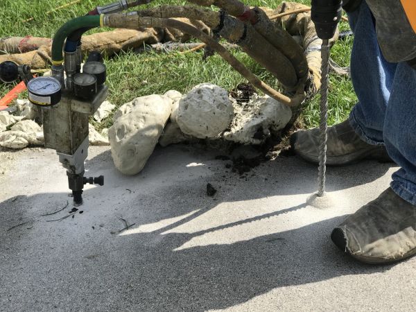 Concrete Pad Lifting in Lake Mary